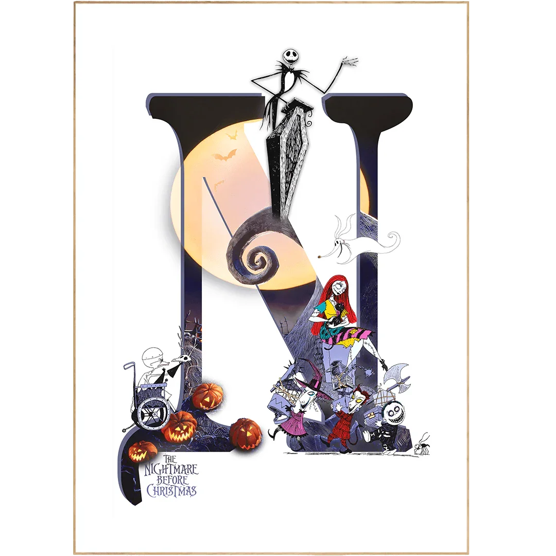 Nightmare Before Christmas Movie Poster - 98types