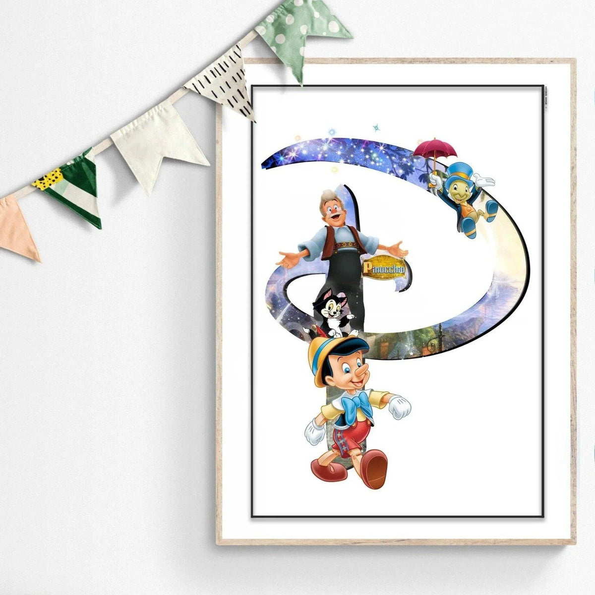 Pinocchio Movie Poster poster by 98 Types – view 2