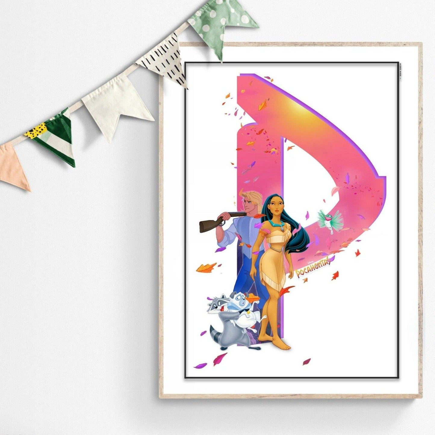 Pocahontas Disney Movie Print - 98typesDisney Alphabet