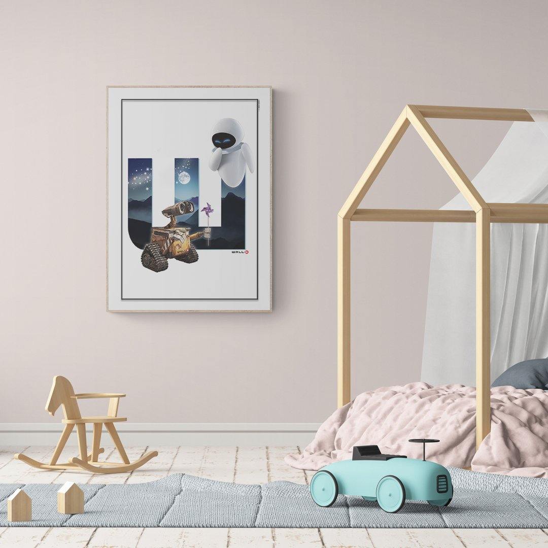 Wall-E and EVE Poster - 98types
