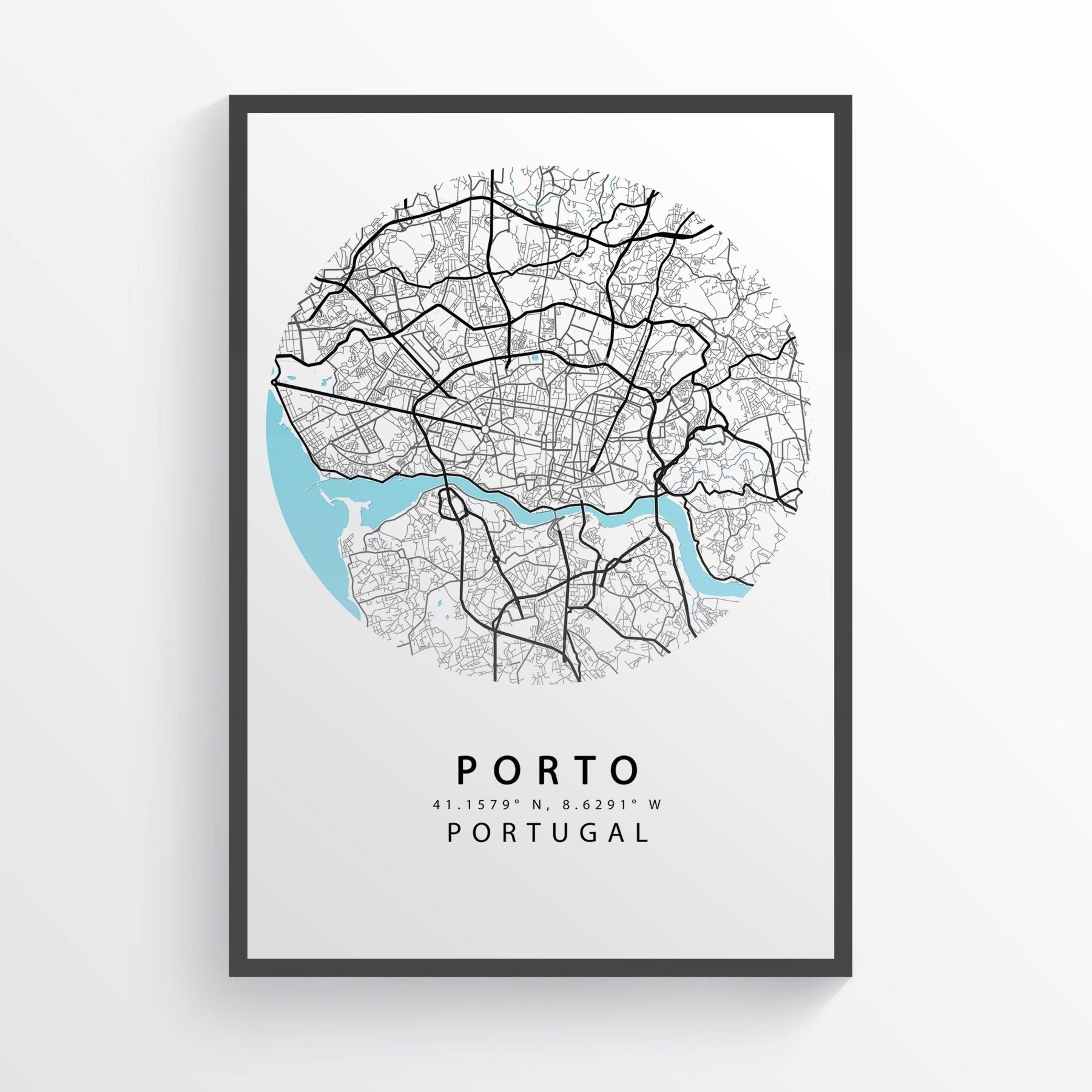 PORTO Map Print - 98types