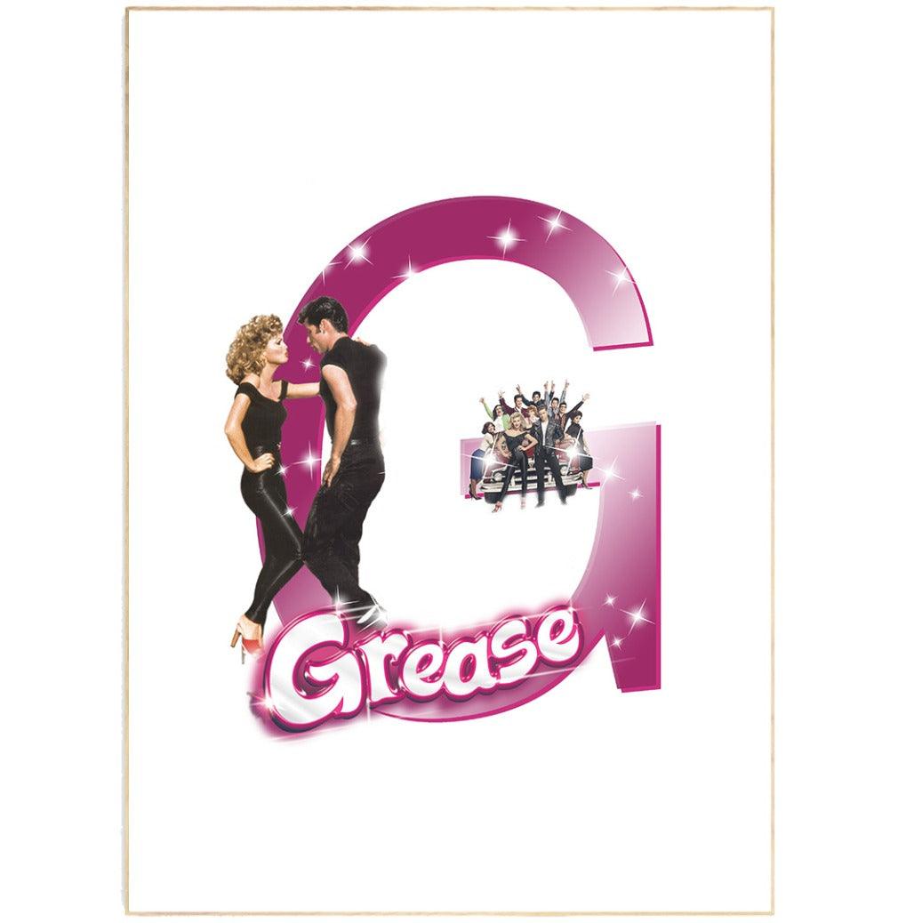 Grease Movie Poster - 98types