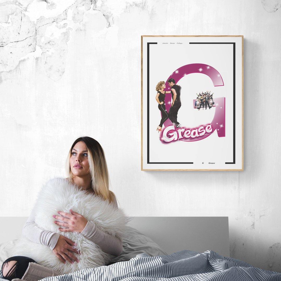 Grease Movie Poster - 98types