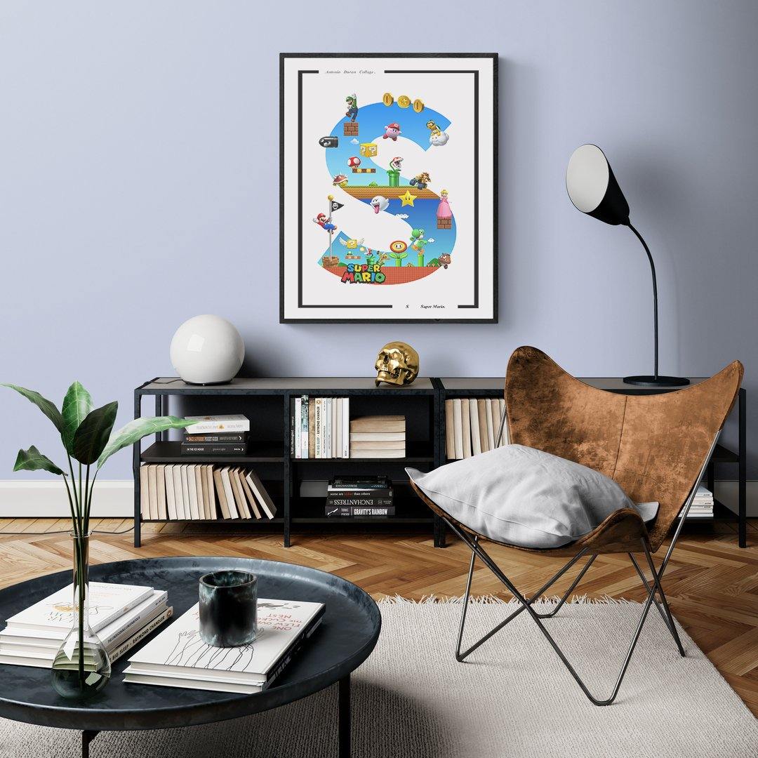 Super Mario Poster - 98types