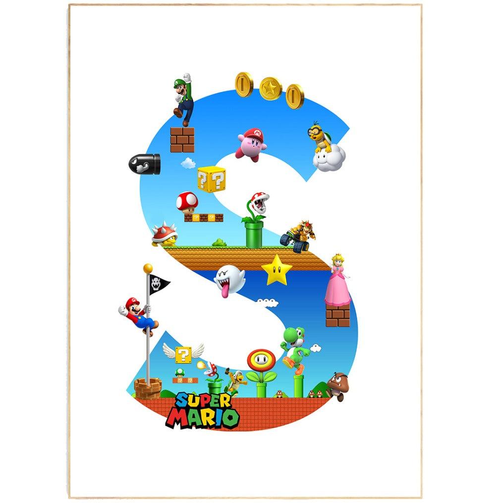 Super Mario Poster - 98types