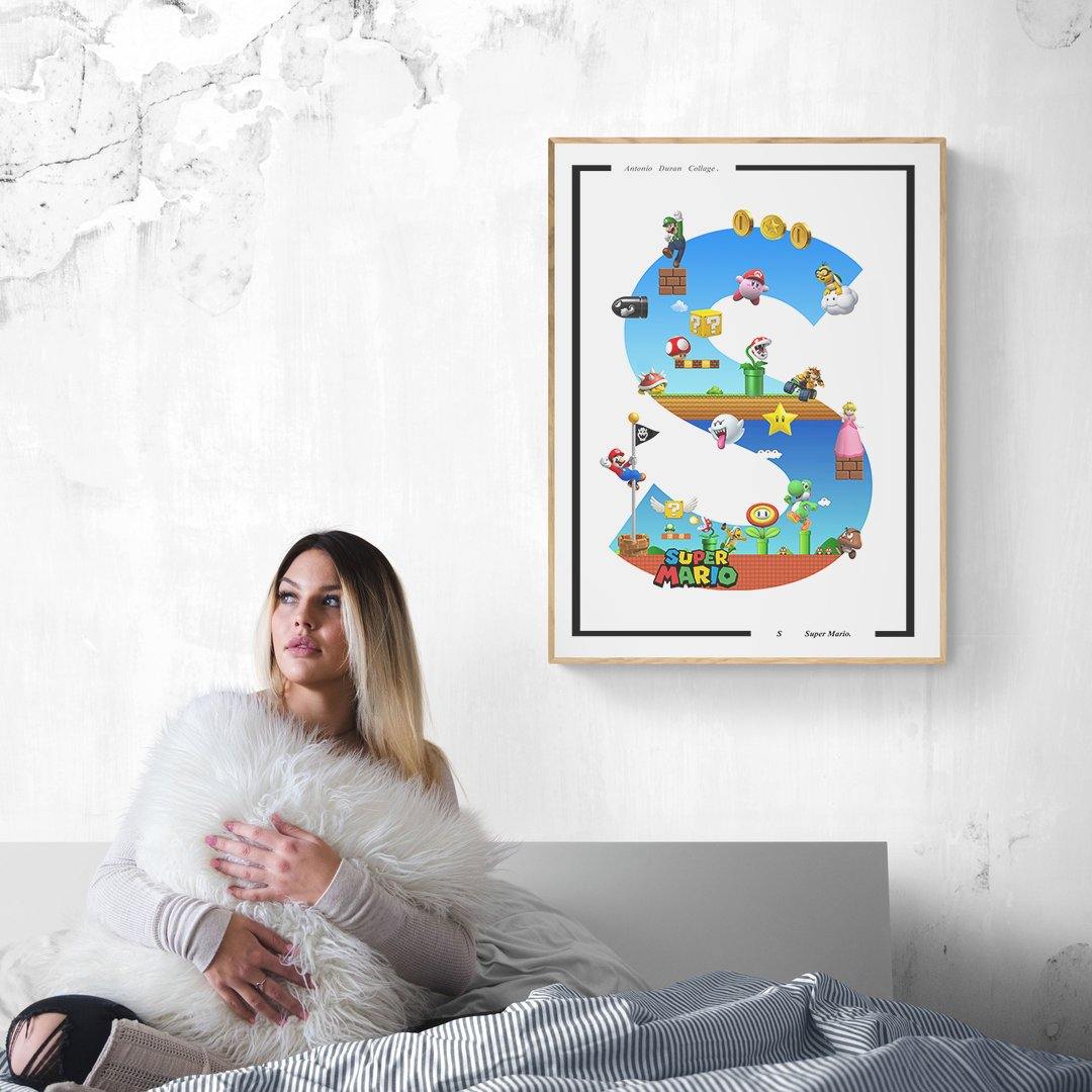Super Mario Poster - 98types