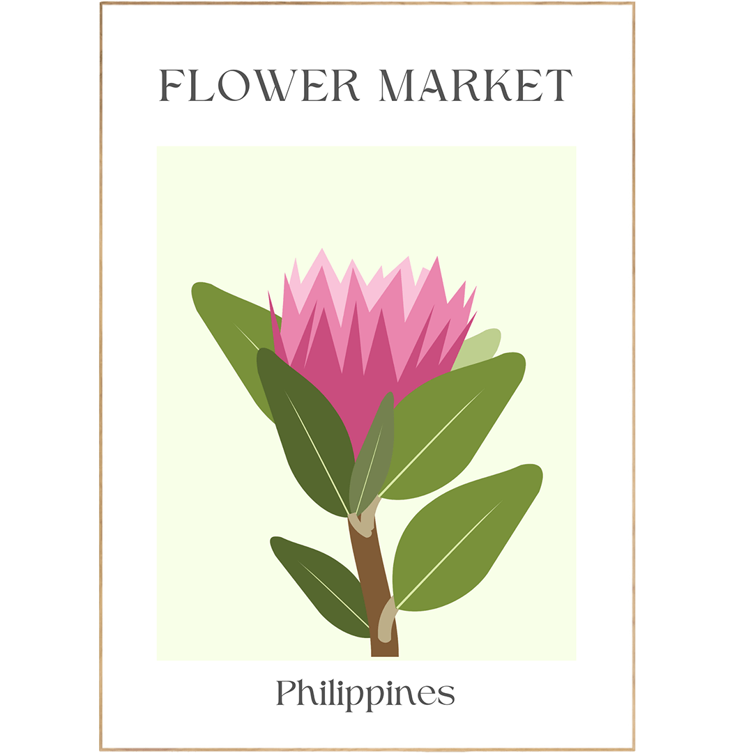 Philippines Flowers Market Print - 98typesFlowers Market