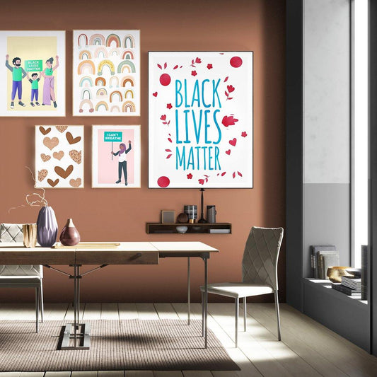 Barack Obama Quote Black Lives Matter Print - 98types