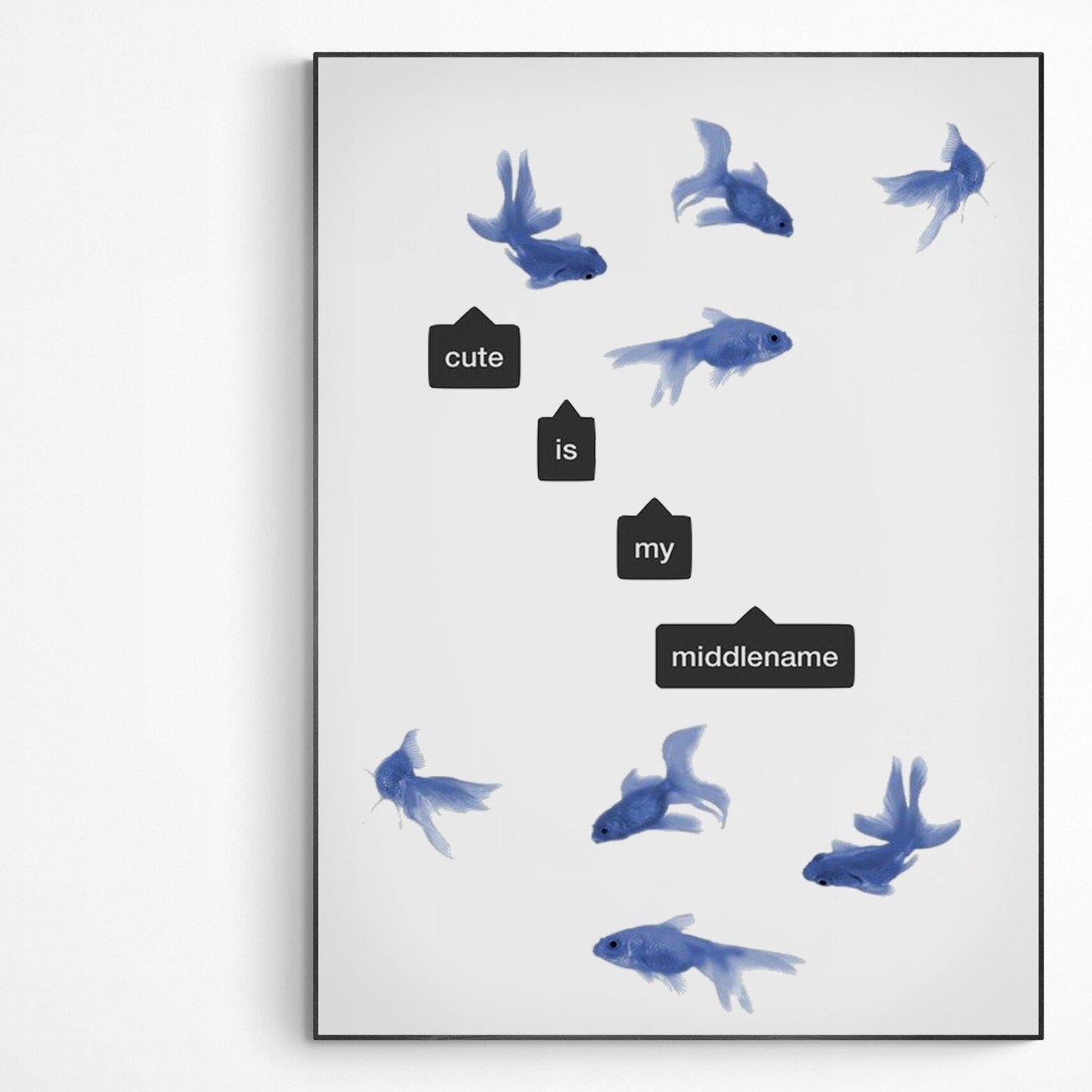 Cute Fish Colourful Print - 98types