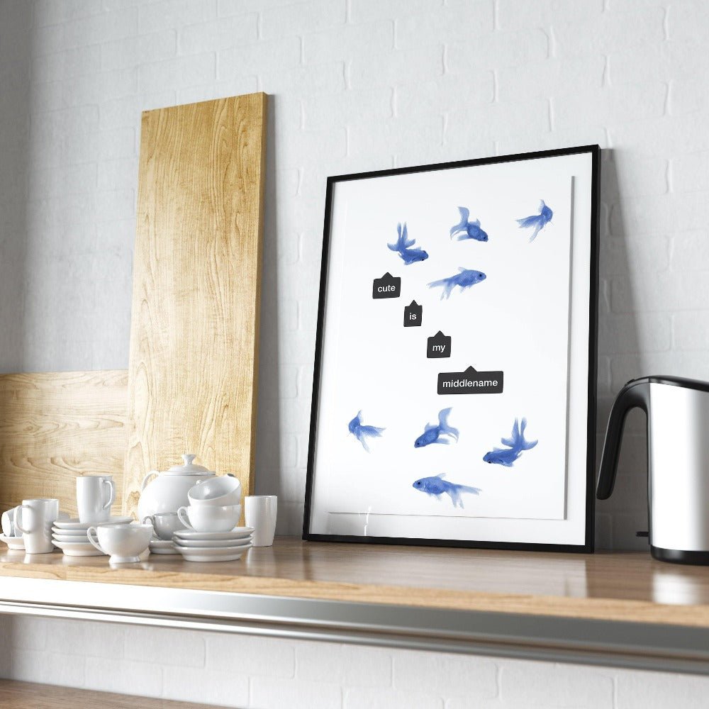 Cute Fish Colourful Print - 98types