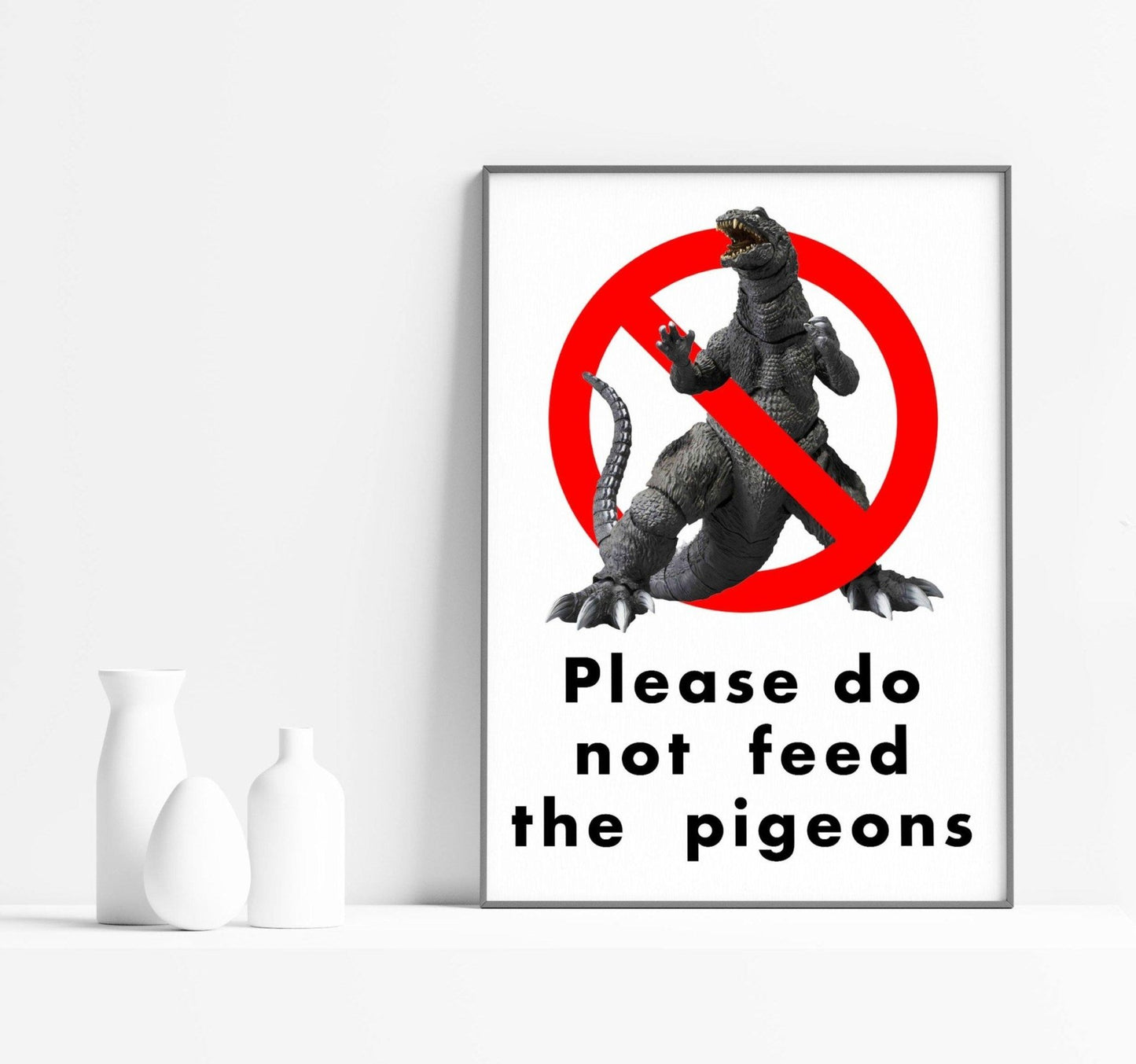 Do Not Feed The Pigeons Print - 98types