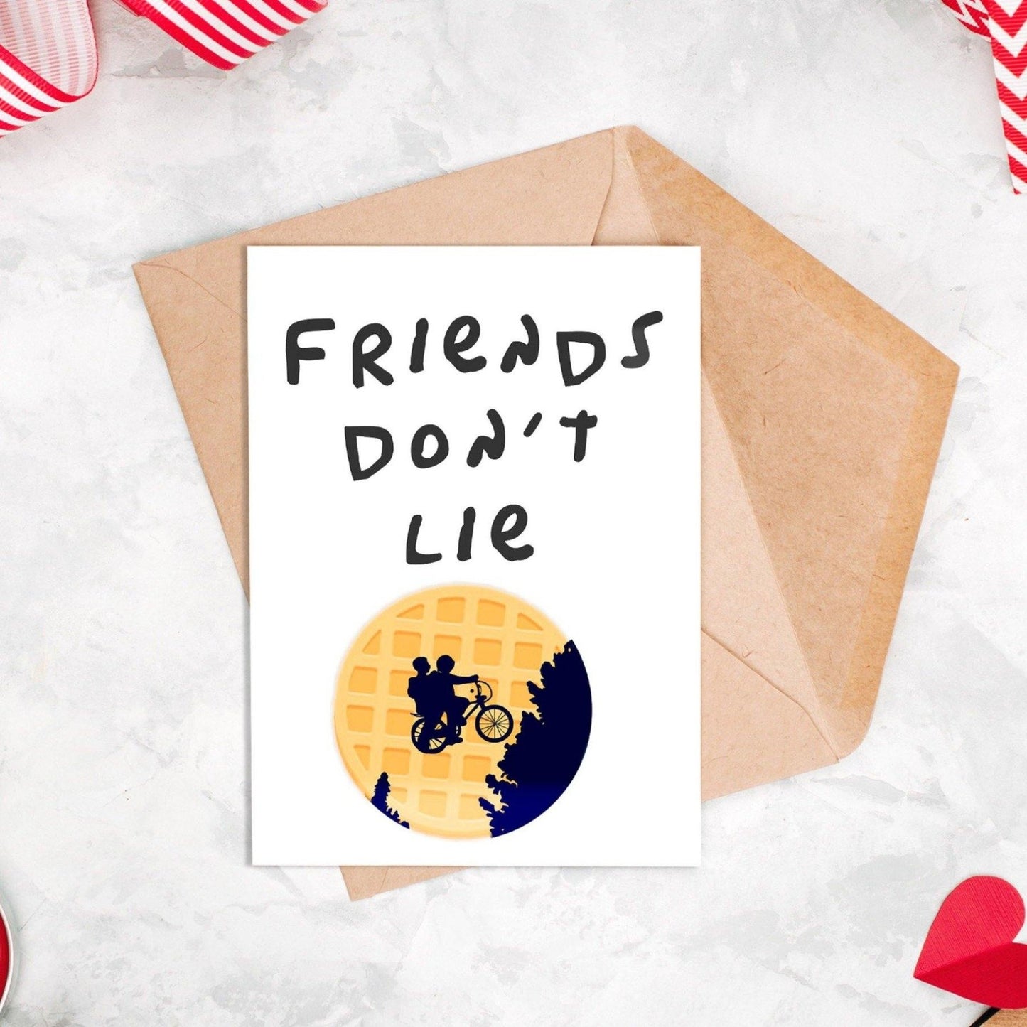 FRIENDS DONT LIE Print - 98types