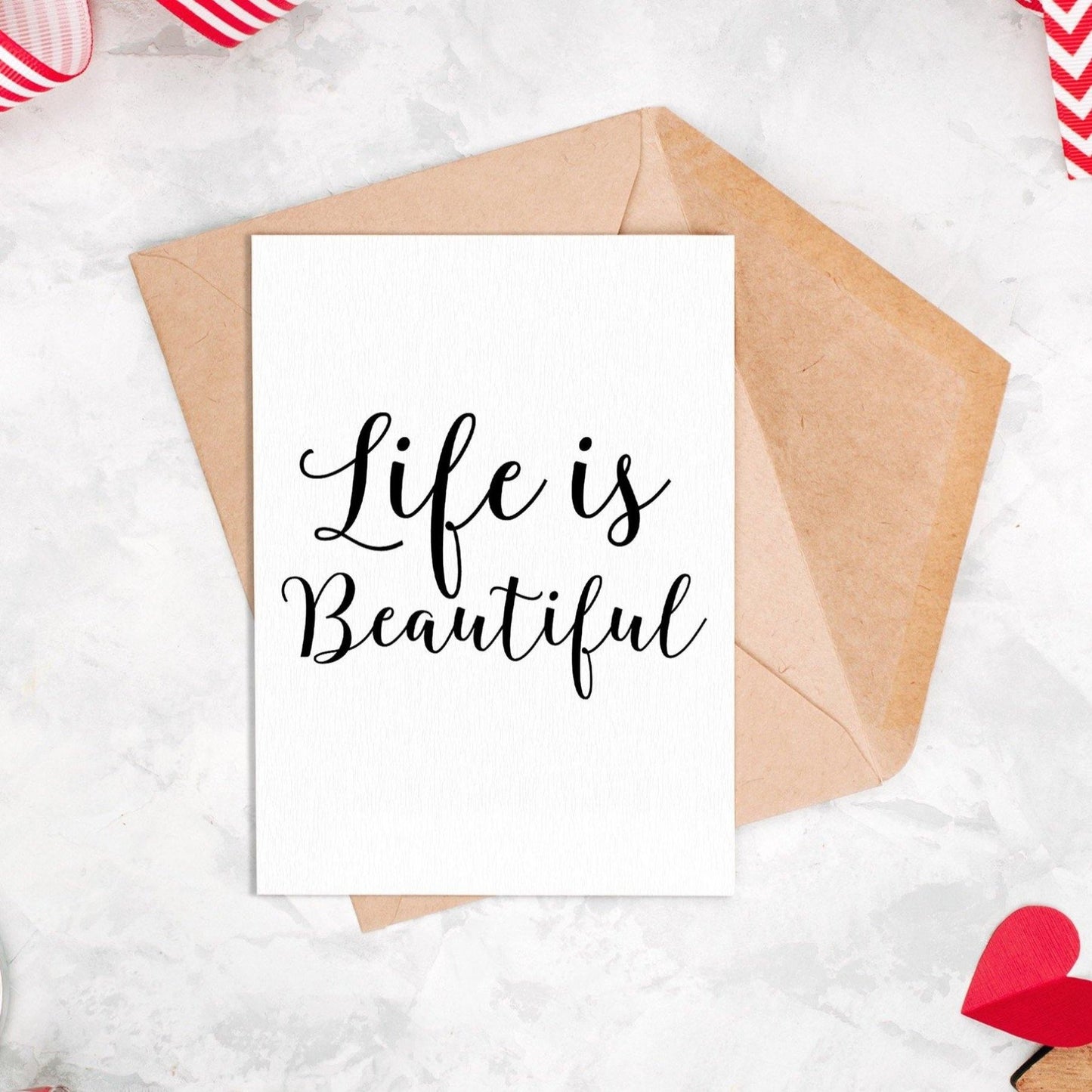 LIFE IS BEAUTIFUL Print - 98types