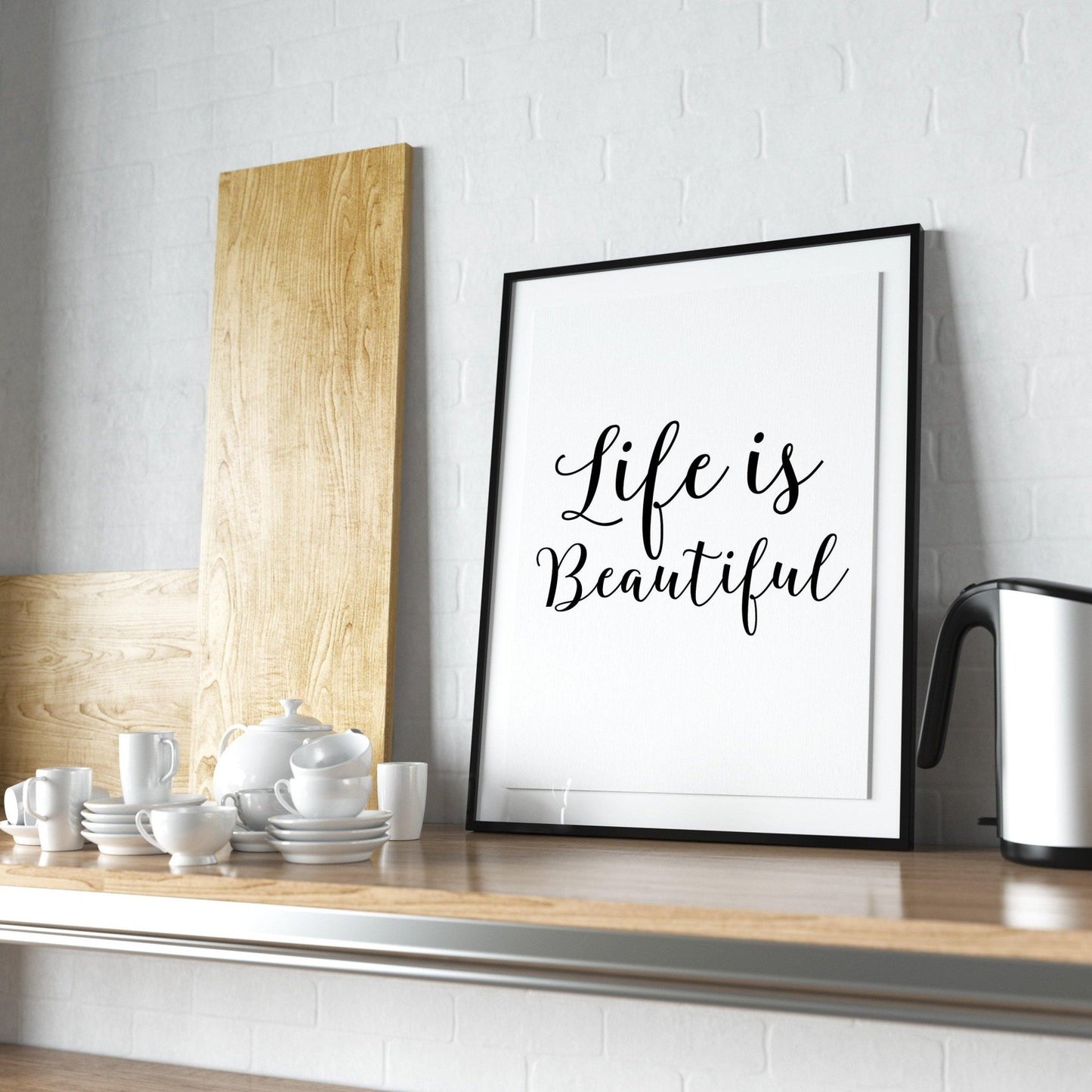 LIFE IS BEAUTIFUL Print - 98types