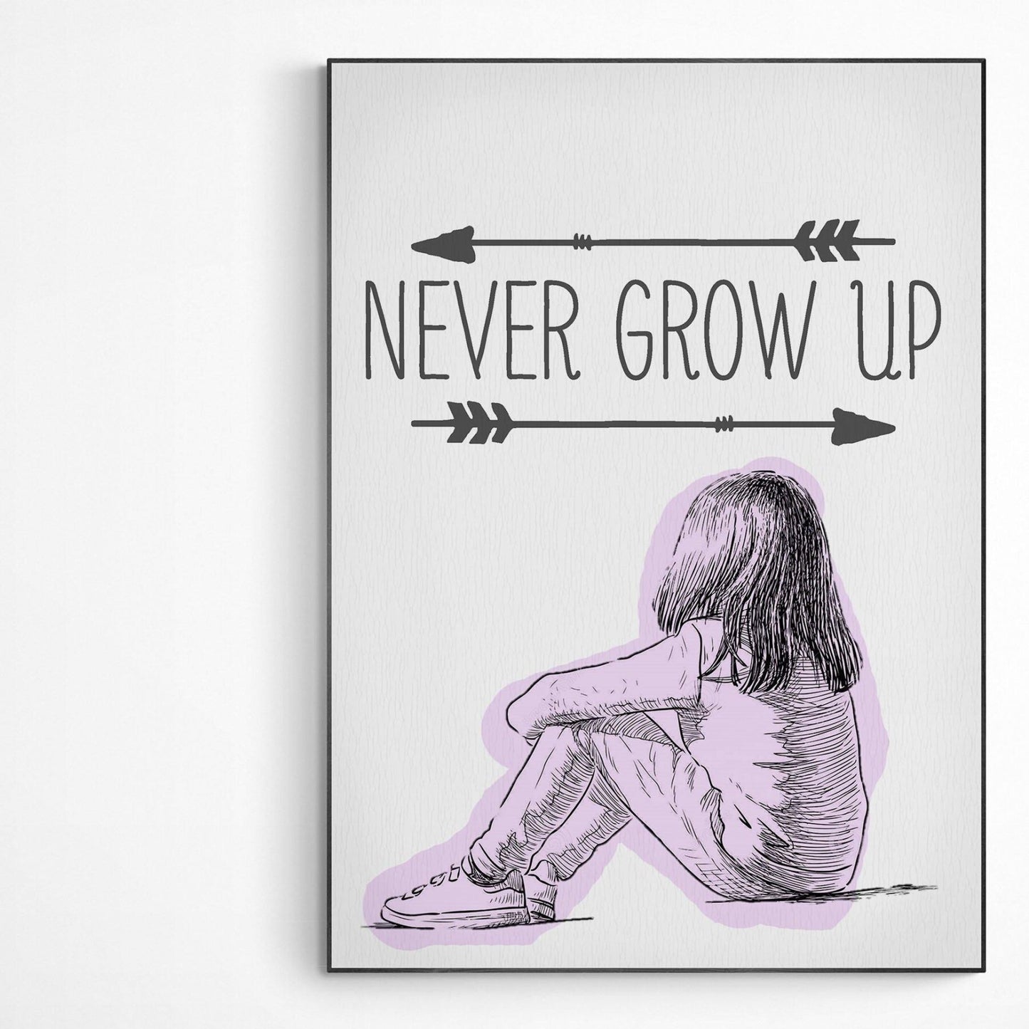 Never grow up Print - 98types