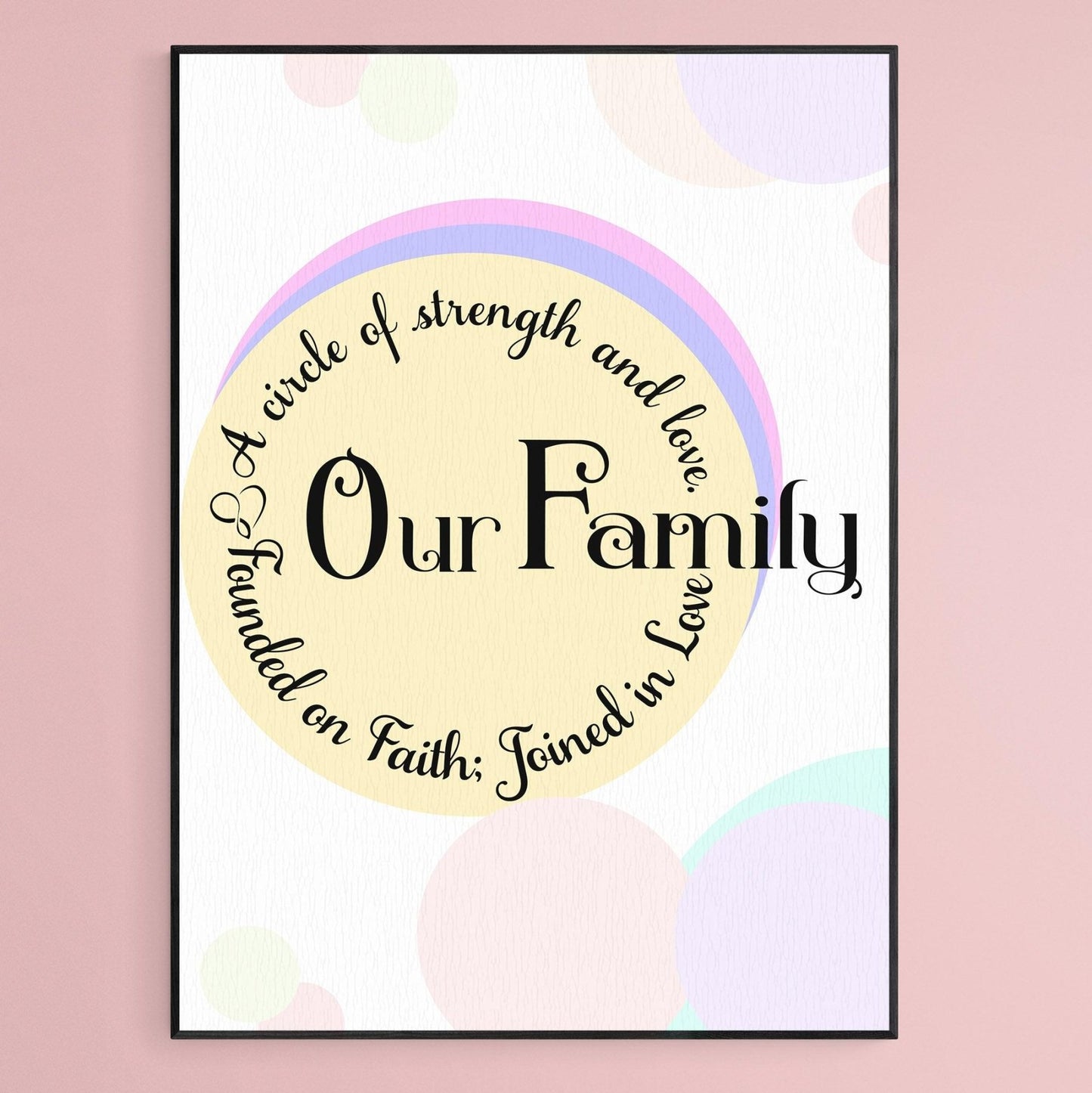 Our Family is the Best Poster - 98types