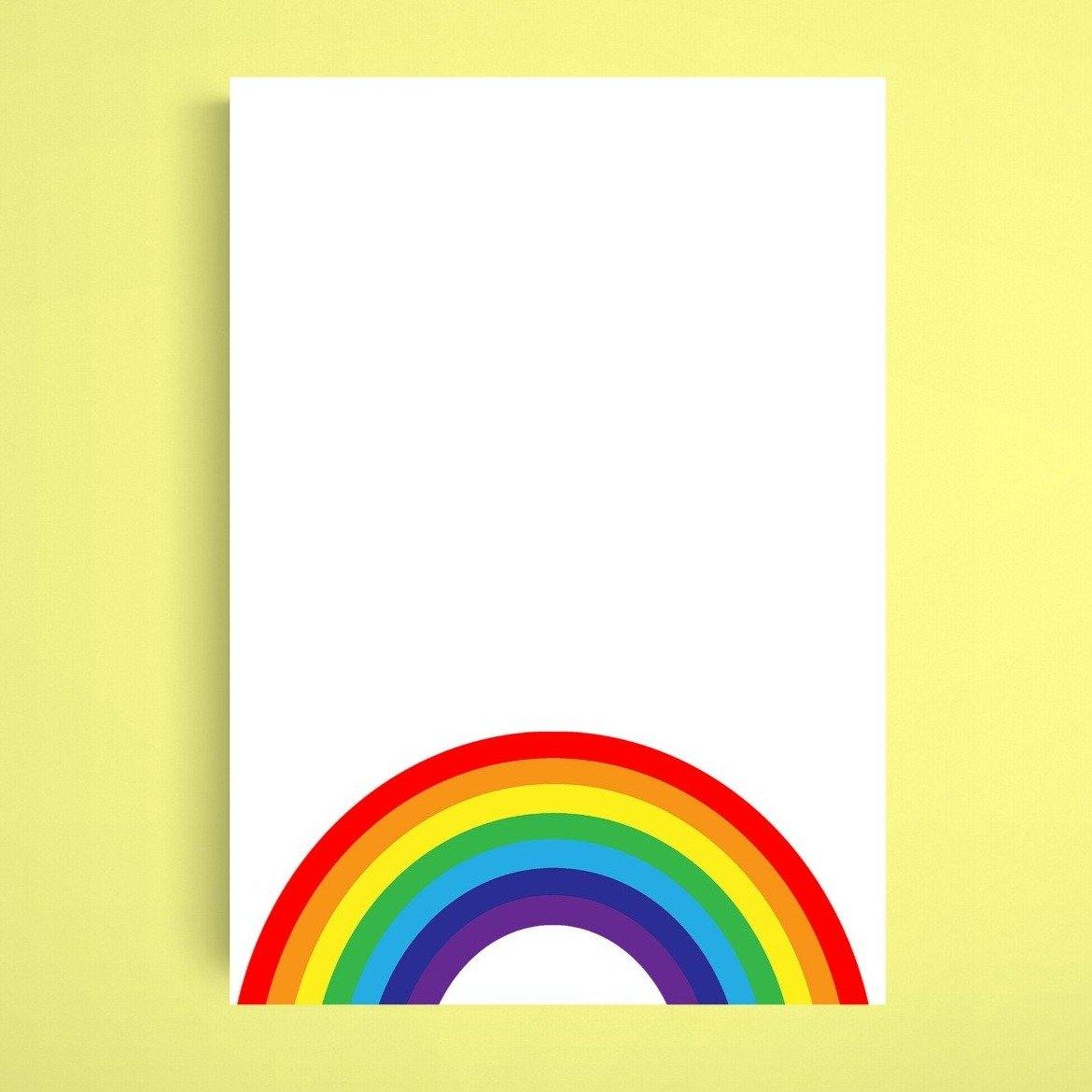 Power of the Rainbow Gay Pride Print - 98typesFUNNY QUOTES