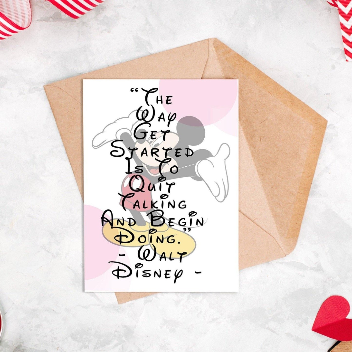 Walt Disney Quote Print - 98types