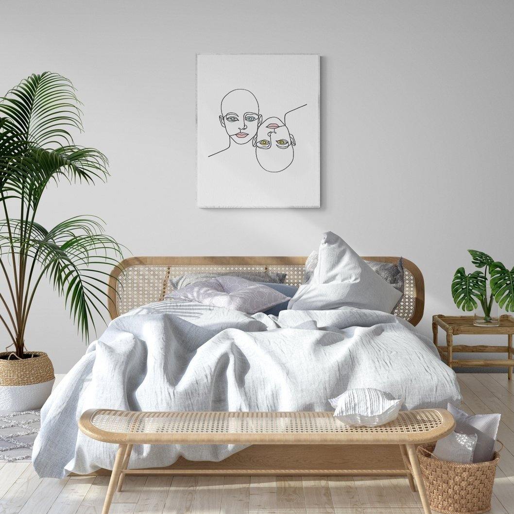 Always Intertwined Line Art Print - 98types