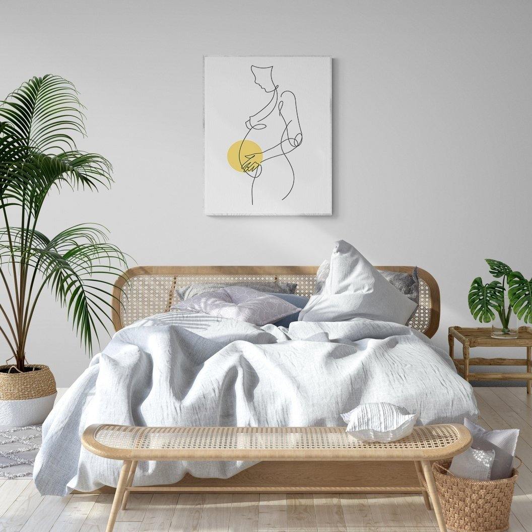 The Sun is Rising Line Art Print - 98types
