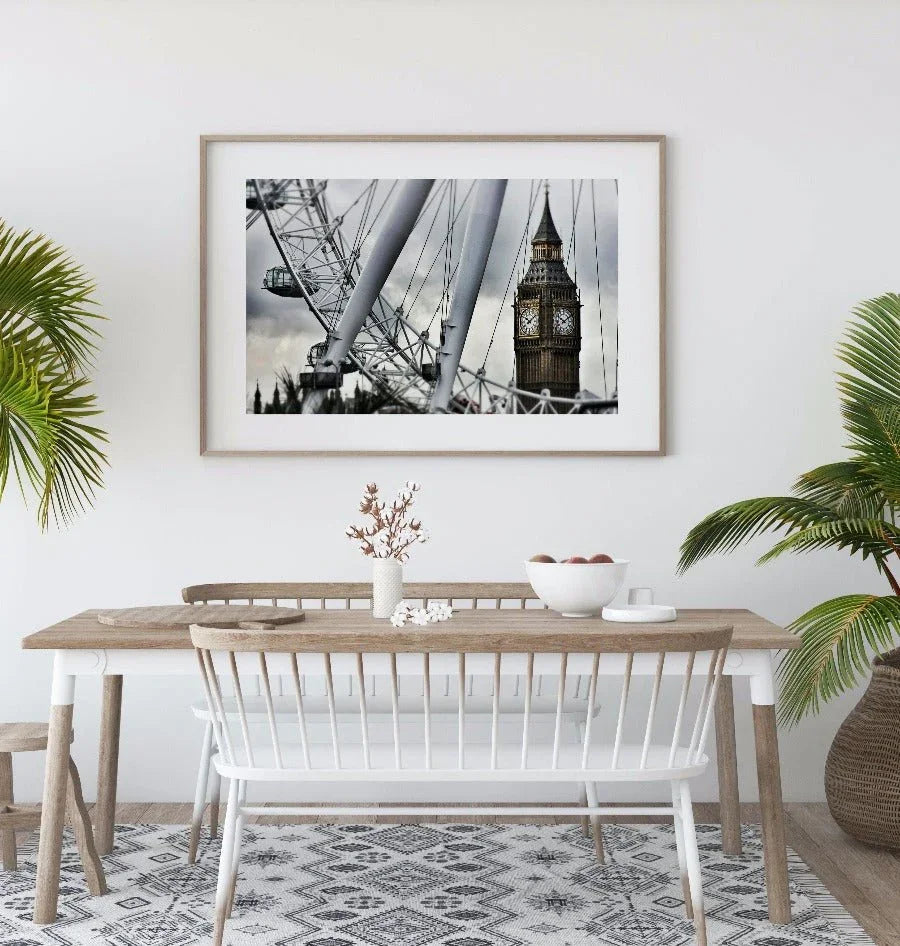 Big Ben And The London Eye Poster - 98types