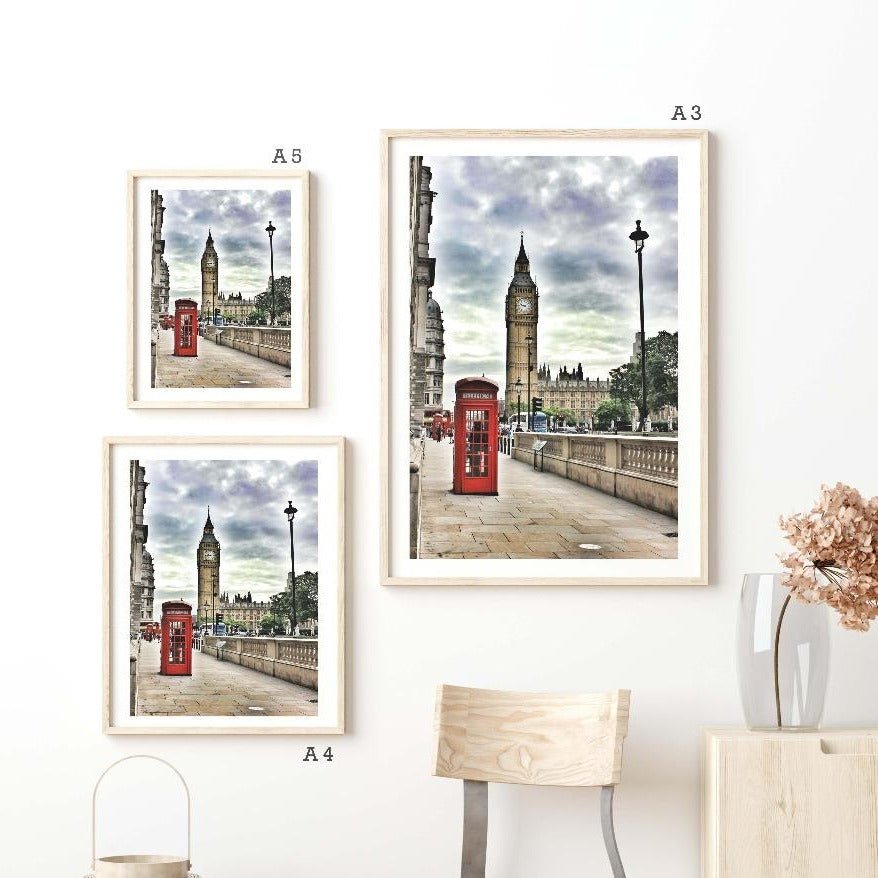 Big Ben Clock Tower London Poster - 98types