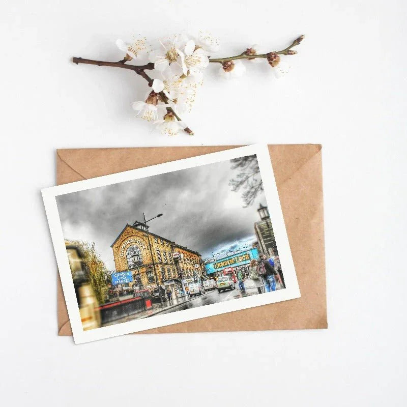 Camden Town Market London Print - 98types