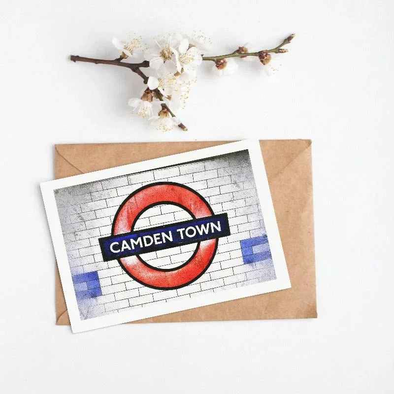 Camden Town Underground London Print - 98types