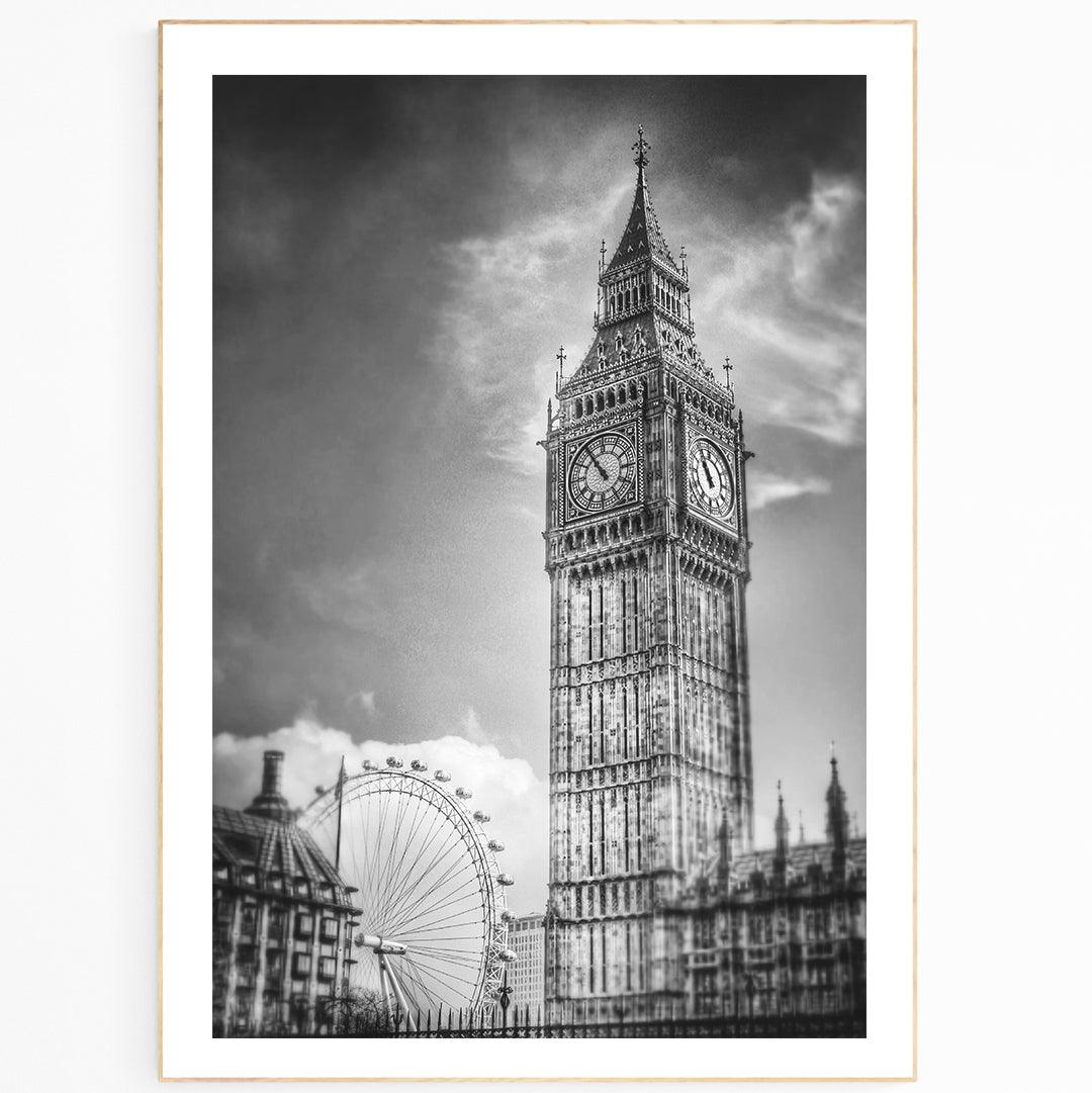 London Eye & Big Ben Print - 98types
