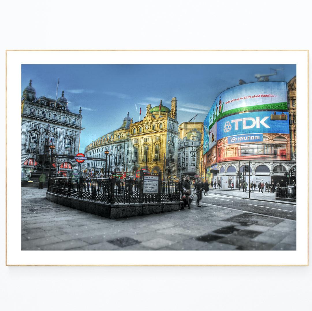 Piccadilly Circus London's West End Print - 98typesLONDON PHOTOS