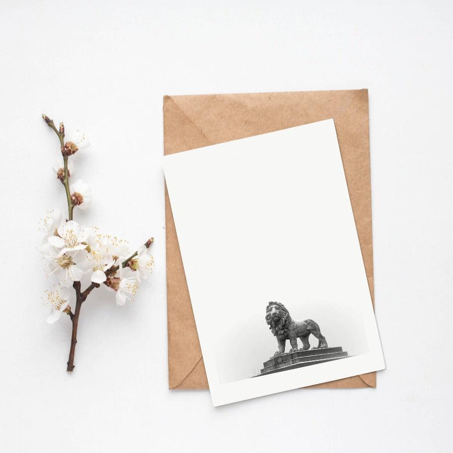 South Bank Lion London Minimalism Print - 98typesLONDON PHOTOS