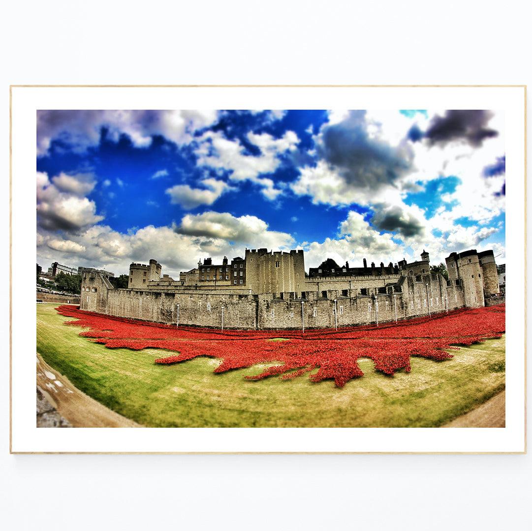 Tower of London Poppies London Photography - 98typesLONDON PHOTOS