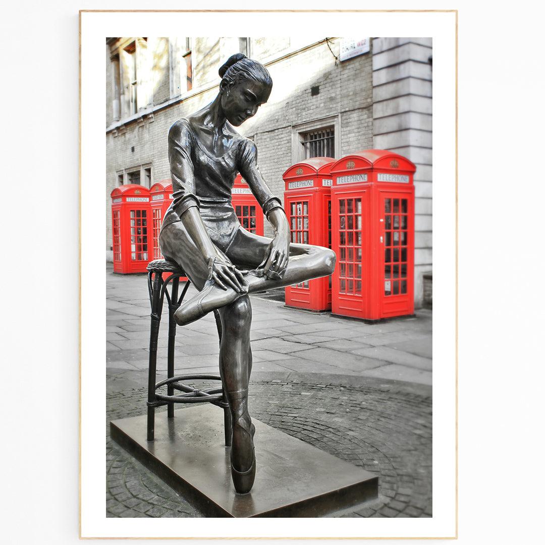Young Dancer Statue Covent Garden London - 98types