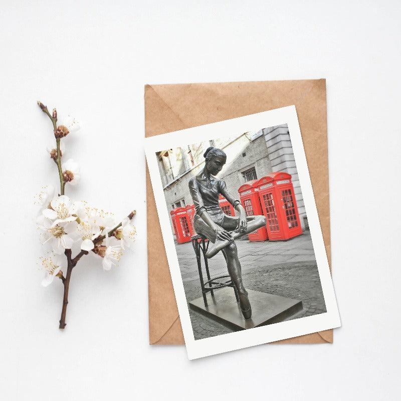 Young Dancer Statue Covent Garden photography print — Enzo Plazzotta bronze dancer Royal Opera House piazza London wall art UK
- 98types