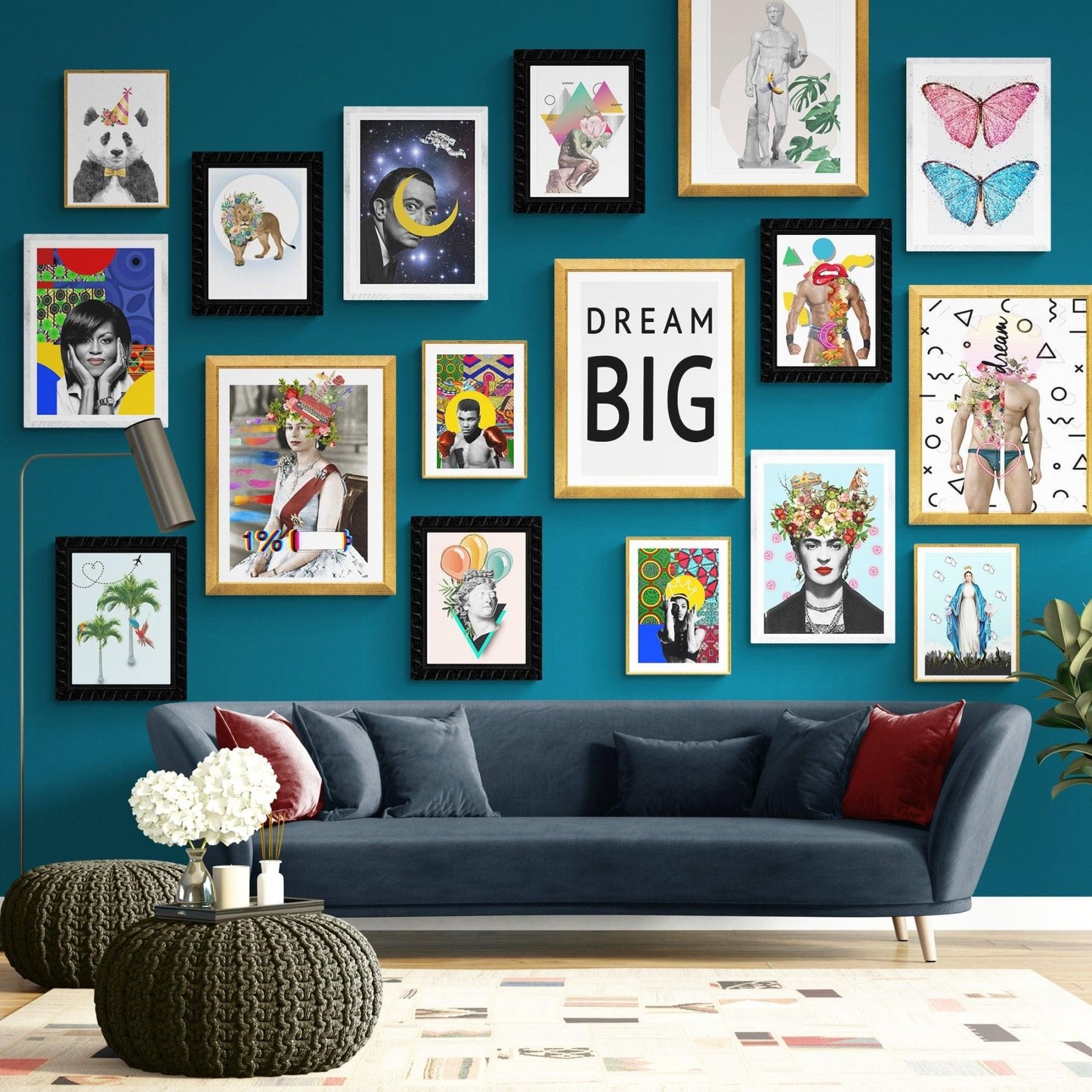 Big Dreams Quote Print - 98types