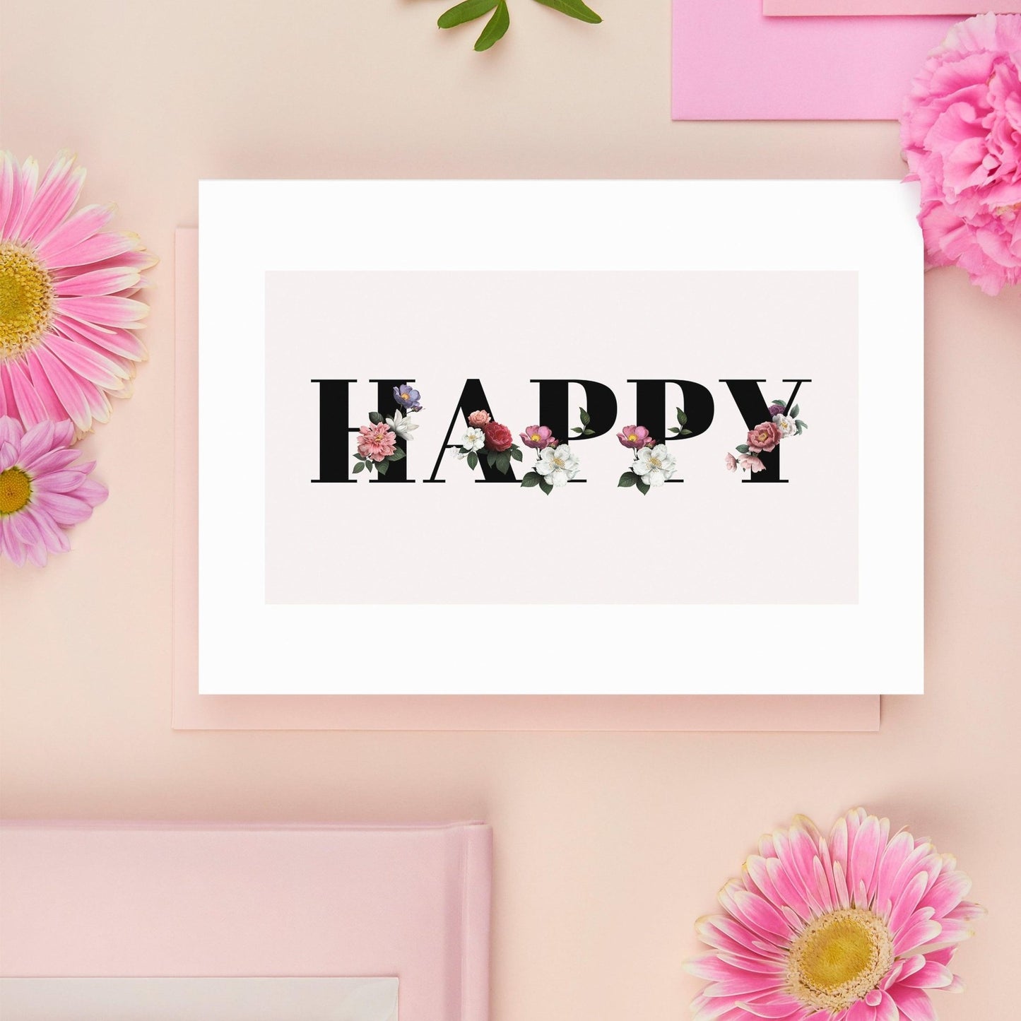 Happy Motivational Quote Print - 98types