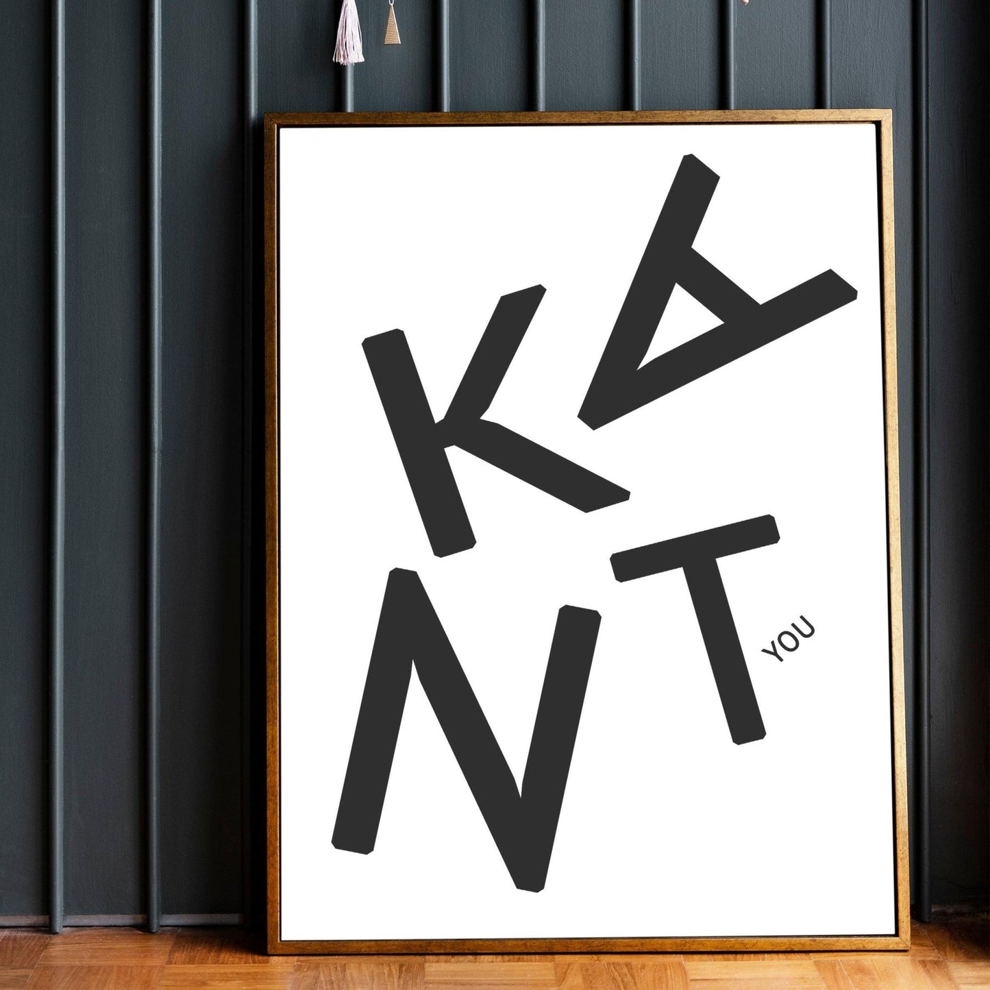 Thank You Typography Print - 98types
