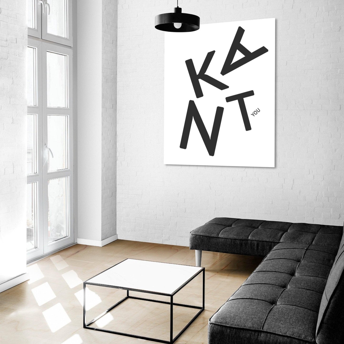 Thank You Typography Print - 98types