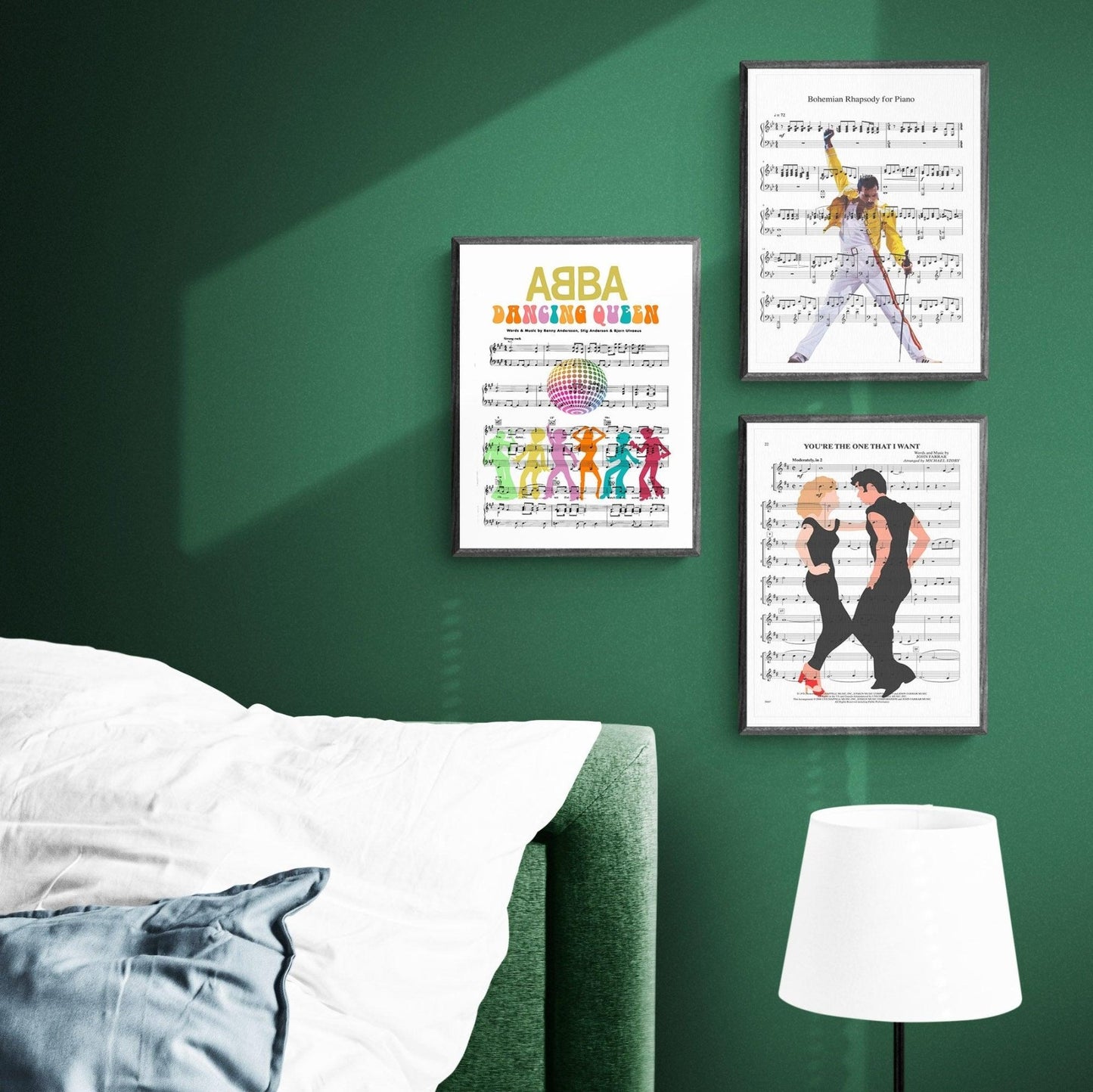 ABBA • Dancing Queen Song Lyric Print - 98typesMusic