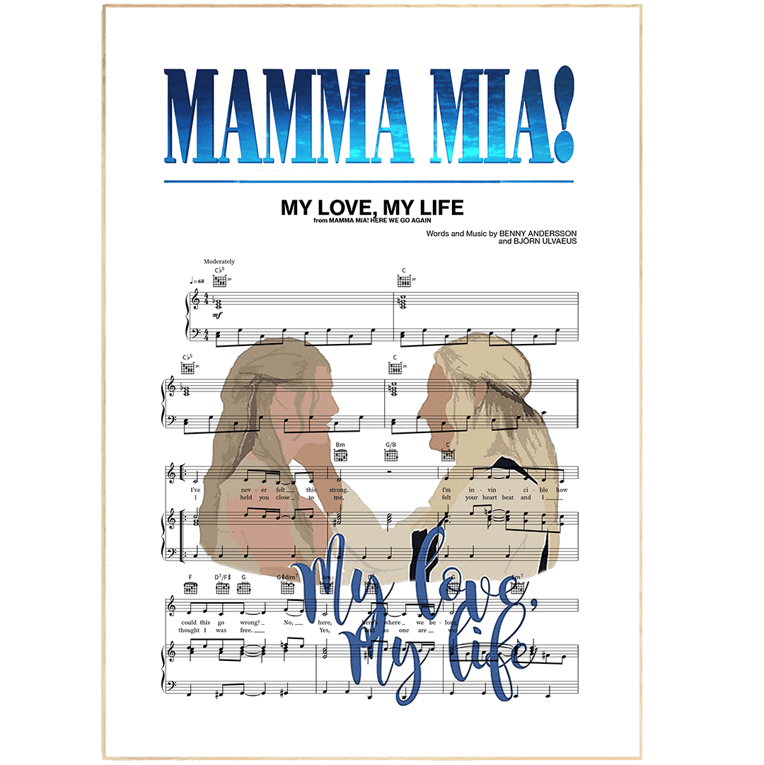 Abba - Mama Mia - MY LOVE, MY LIFE Poster - 98types