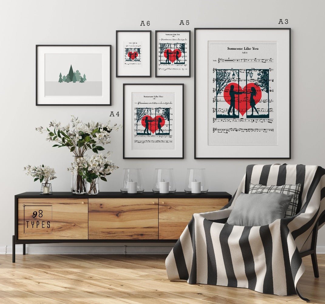 Adele - Someone Like You Poster - 98types