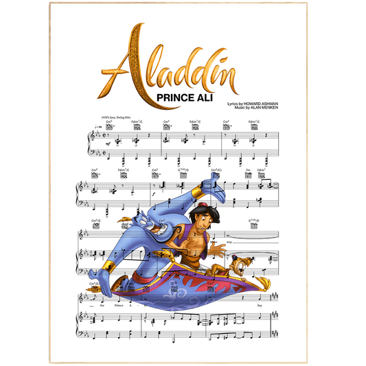 Aladdin - Prince Ali Print - 98types