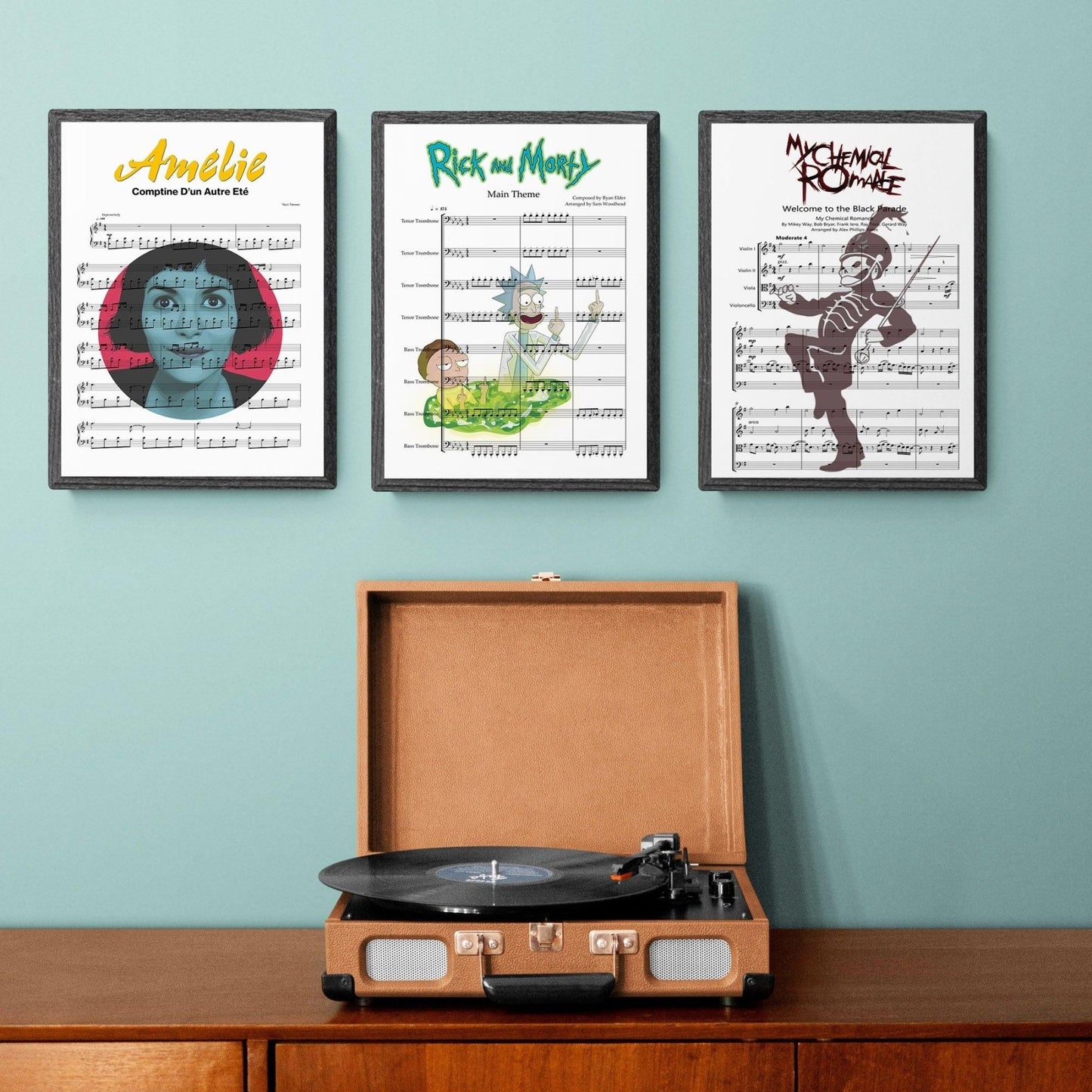 Amelie Song Print - 98typesMusic