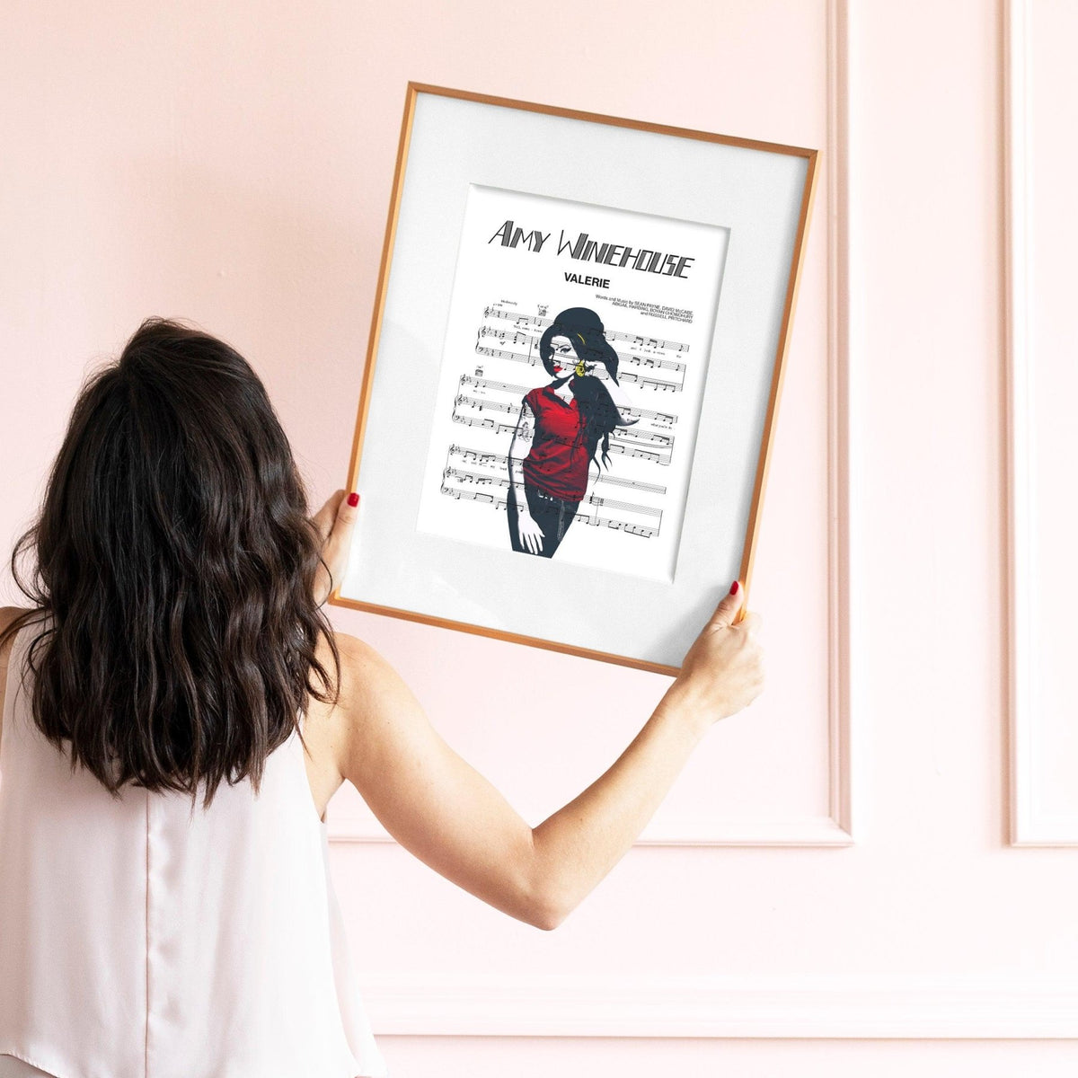 Amy Winehouse - Valerie Print - 98types