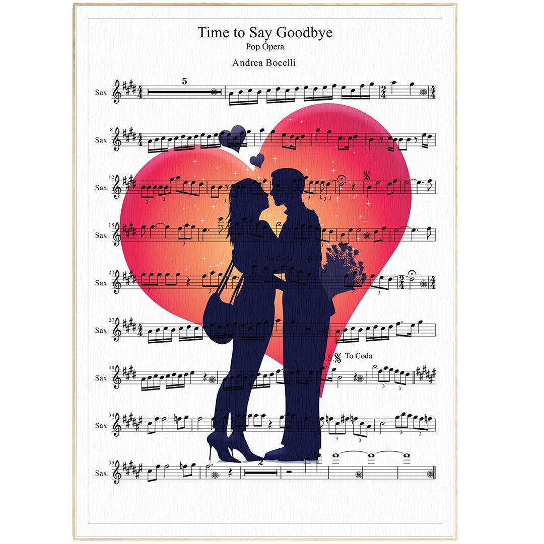 Andrea Bocelli - time to say goodbye Print - 98typesMusic