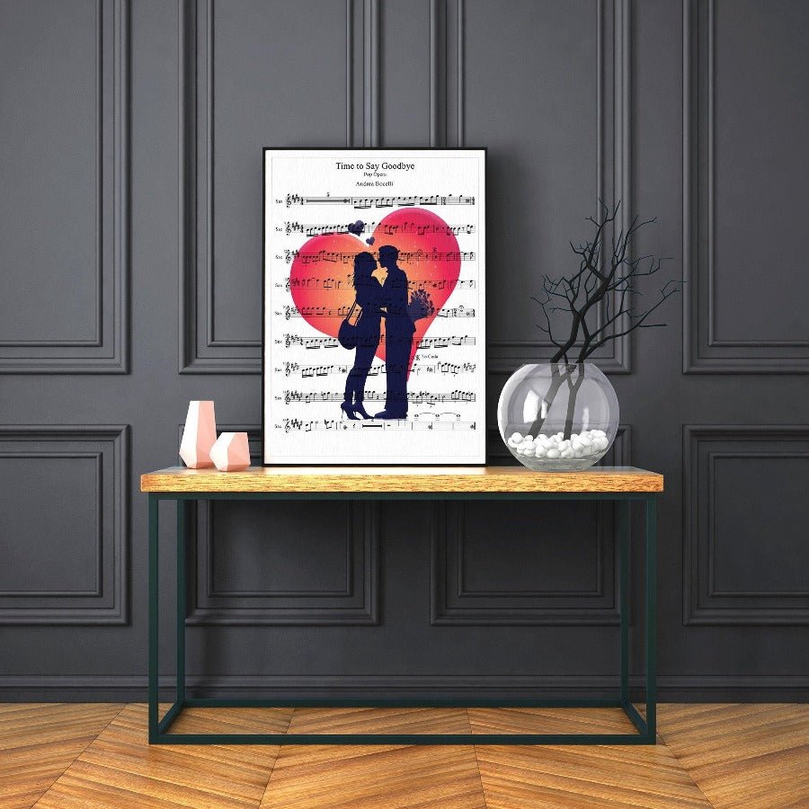 Andrea Bocelli - time to say goodbye Print - 98typesMusic