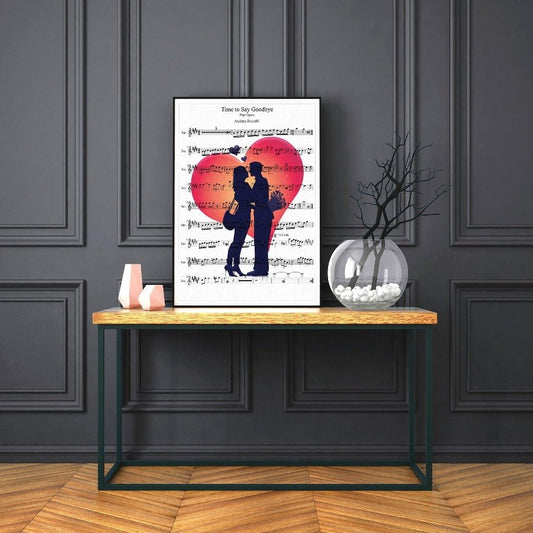 Andrea Bocelli - time to say goodbye Print - 98types