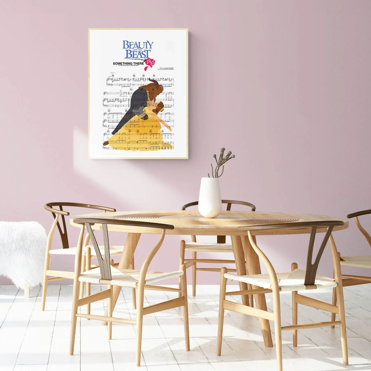Beauty and the Beast - SOMETHING THERE Print - 98types