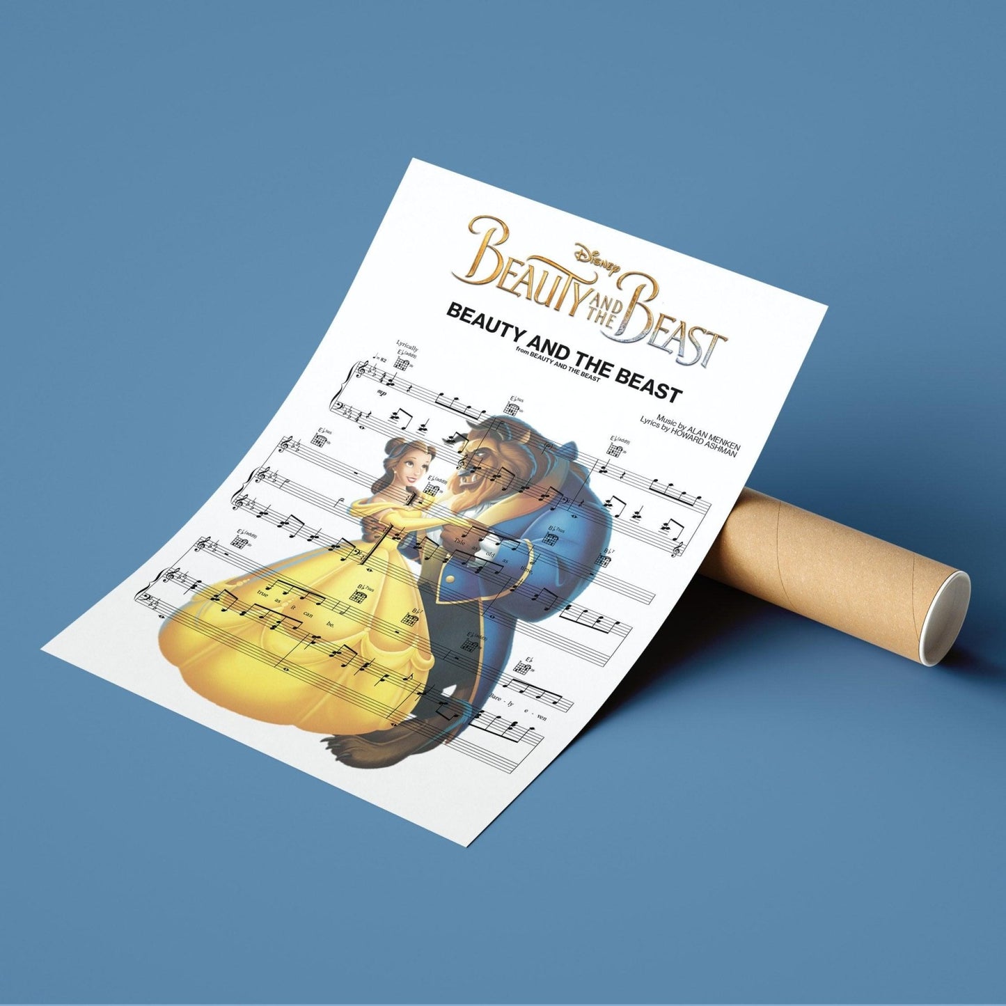 Beauty and the Beast - Theme Song Print - 98types