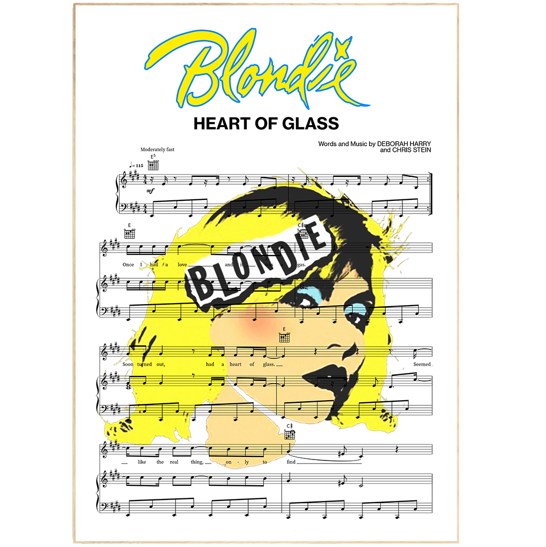 Blondie - heart of glass lyrics - 98typesMusic